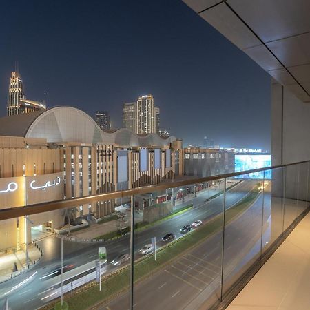 Luxurious Stylish Apartments Across Dubai Mall Burj Khalifa City Views Eksteriør bilde