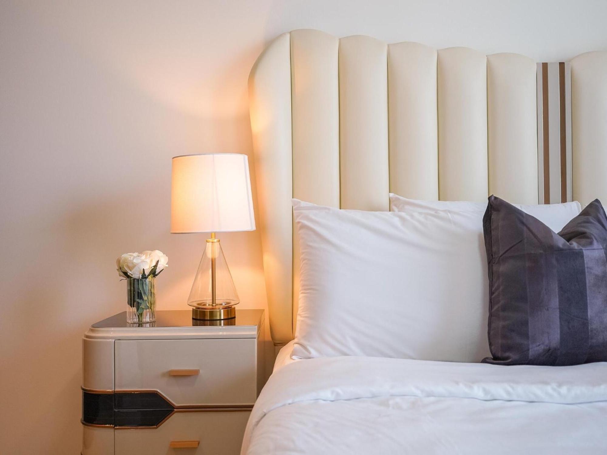 Luxurious Stylish Apartments Across Dubai Mall Burj Khalifa City Views Eksteriør bilde