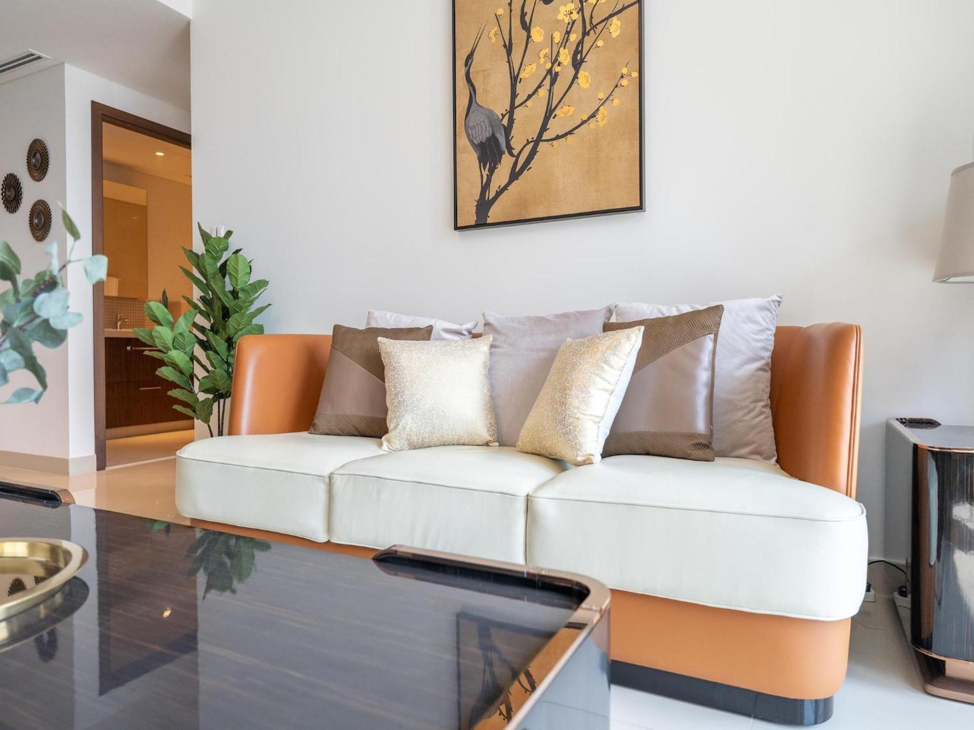Luxurious Stylish Apartments Across Dubai Mall Burj Khalifa City Views Eksteriør bilde