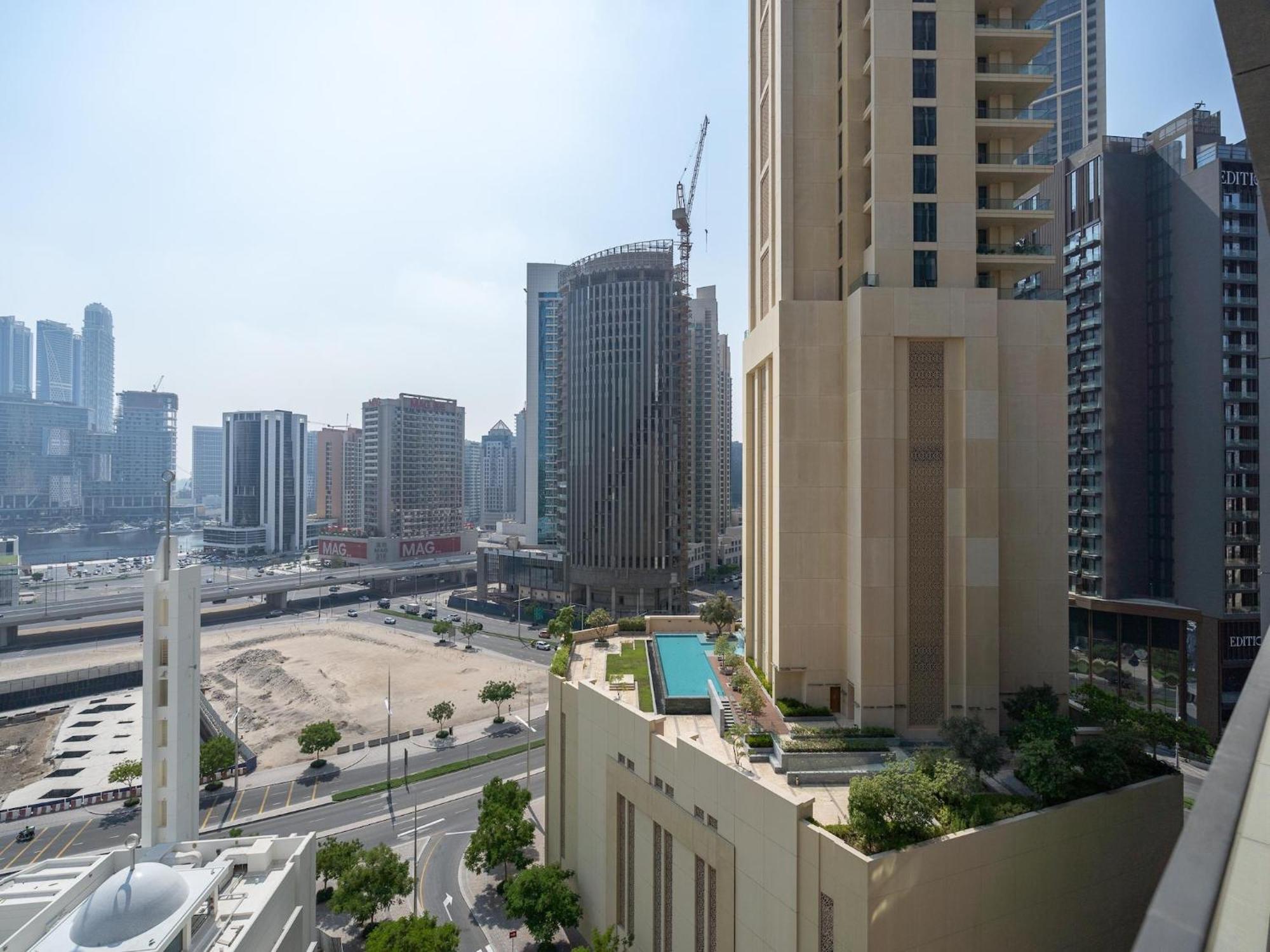 Luxurious Stylish Apartments Across Dubai Mall Burj Khalifa City Views Eksteriør bilde