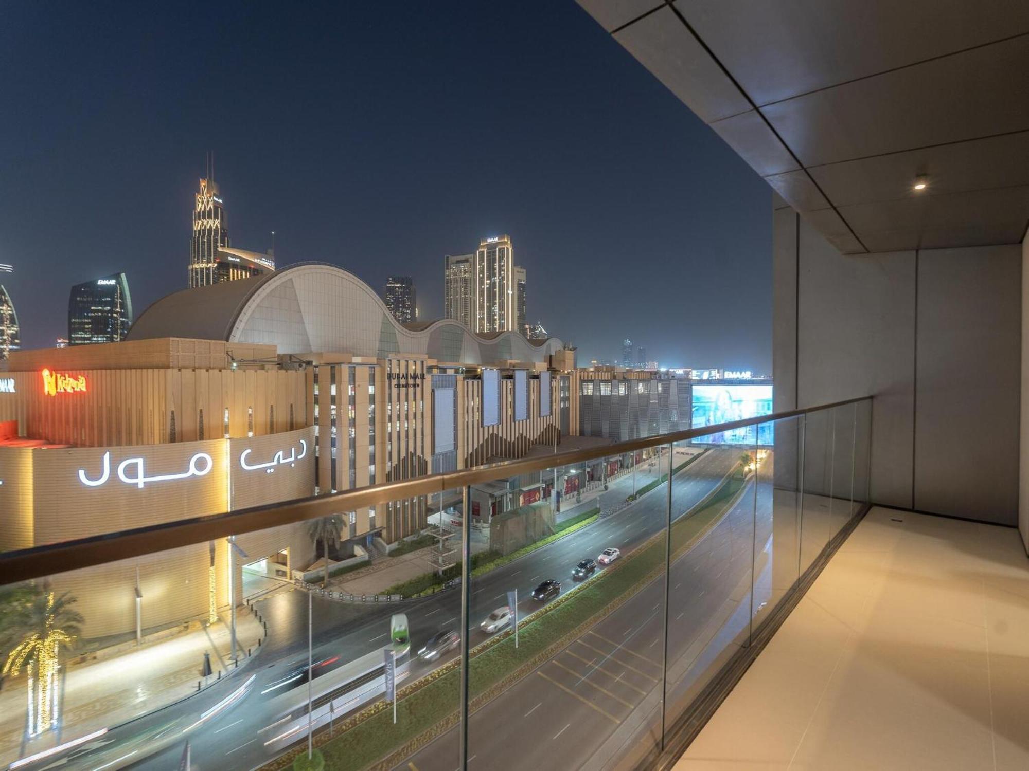 Luxurious Stylish Apartments Across Dubai Mall Burj Khalifa City Views Eksteriør bilde
