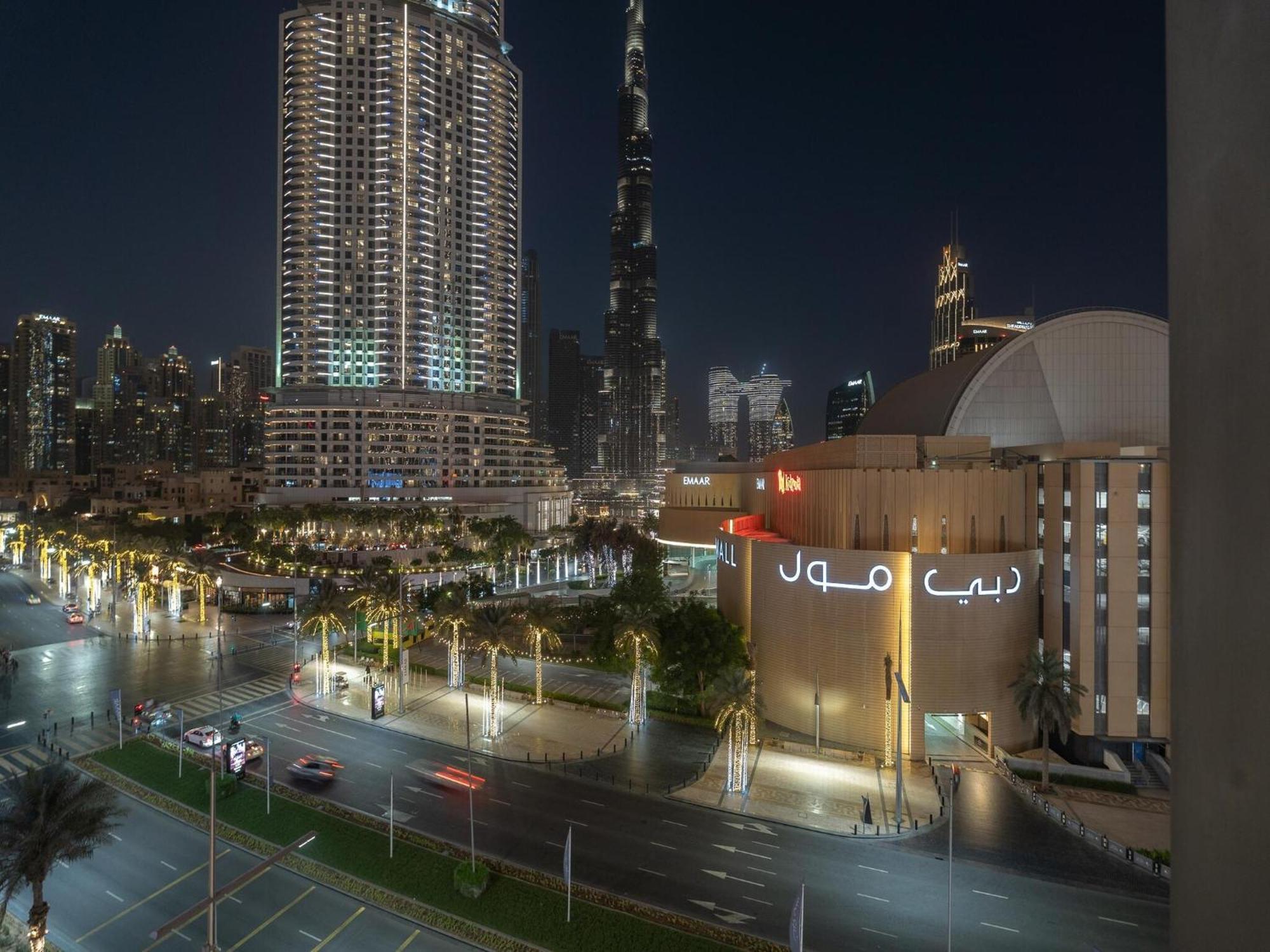 Luxurious Stylish Apartments Across Dubai Mall Burj Khalifa City Views Eksteriør bilde