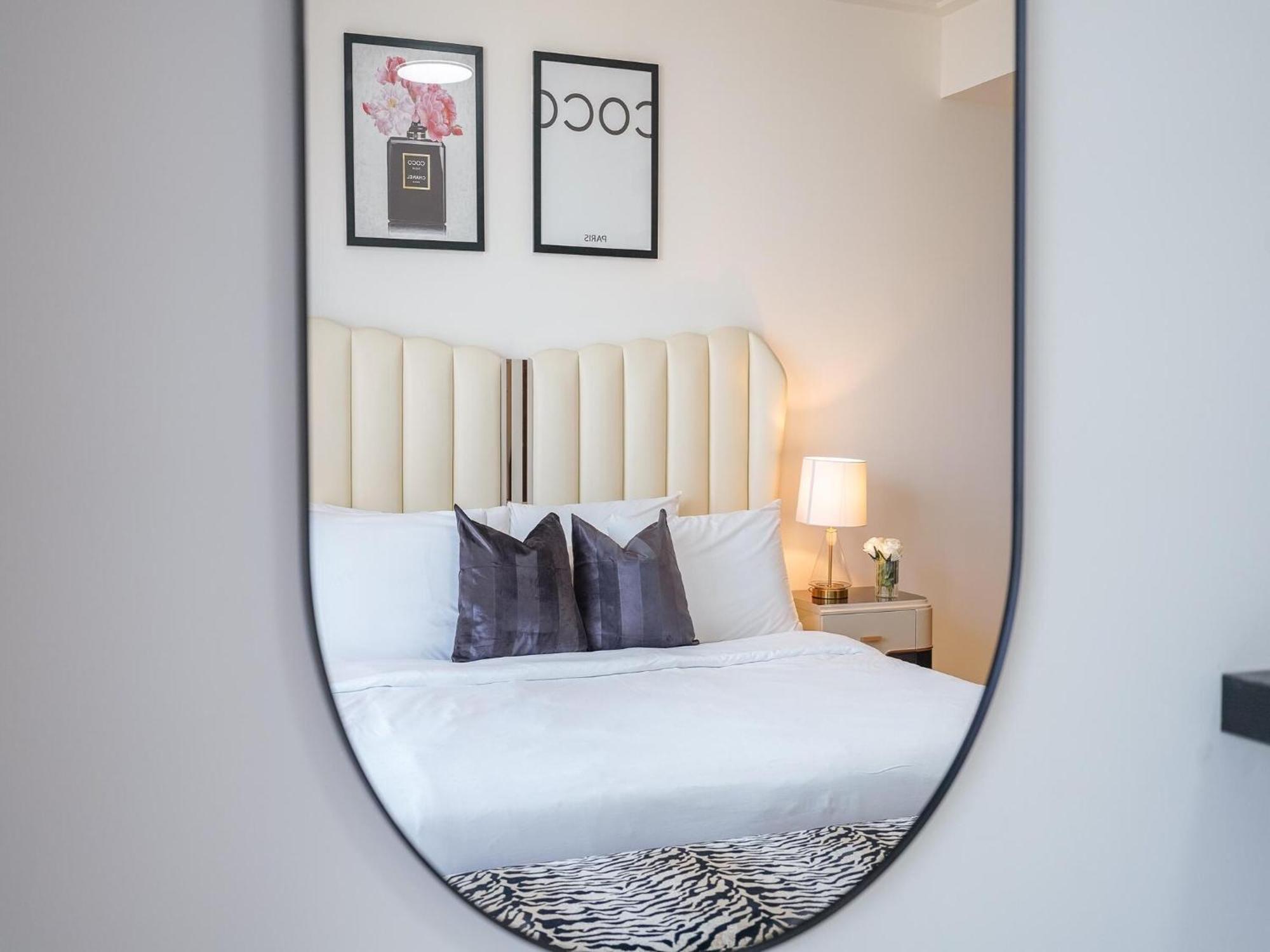 Luxurious Stylish Apartments Across Dubai Mall Burj Khalifa City Views Eksteriør bilde